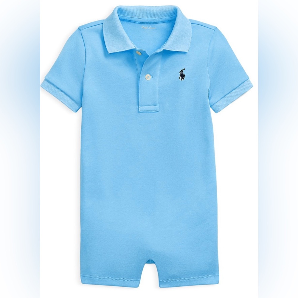 NEW WITH TAGS* Ralph Lauren Baby Blue Shortall